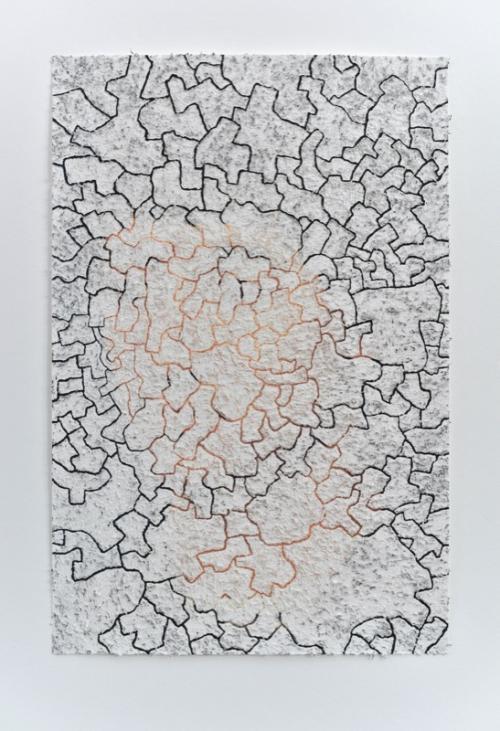 Hopstreet Gallery: Jonathan Callan, Quarry (Anthony of Bergundy), paper, 41,5x27cm, 2016.