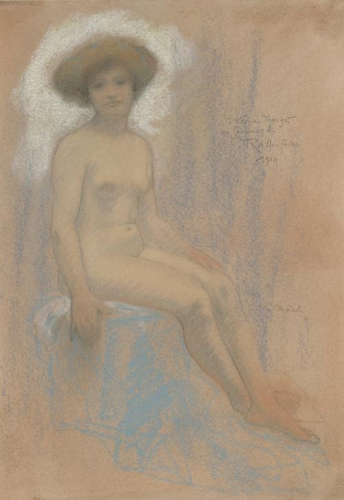 Armand Rassenfosse, Le Modèle,1909