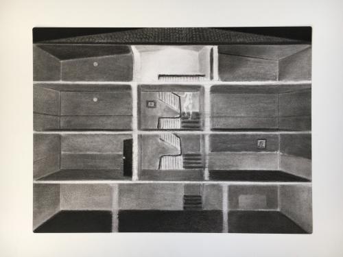 Luis Guzman, Untitled (house), 2019 Michele Schoonjans Gallery