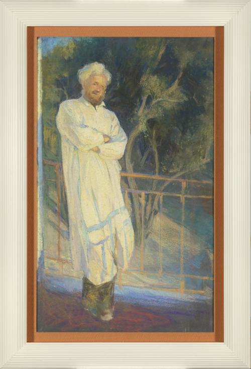 Jules Van Biesbroeck, Self-portrait of the artist, 1915