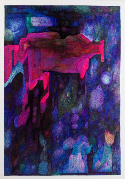 Noé Herbet_Untitled, Series “Ecran Total”, 2022 Courtesy of the artist and Traits Libres Gallery