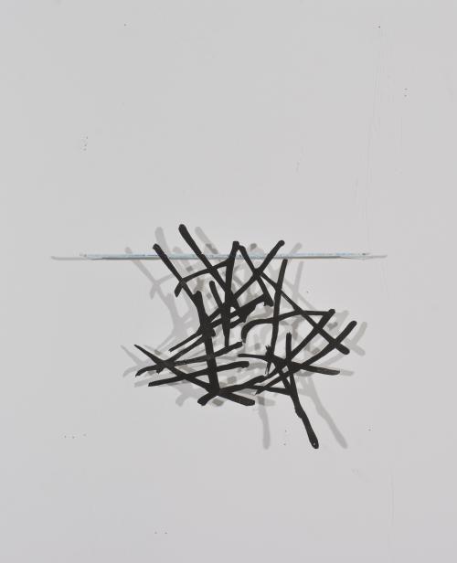 Benoît Felix, L’horizon de ceux seuls qui parce qu’ils se touchent ne seront pas tombés, 2024, courtesy Eva Steynen Gallery